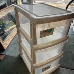 【リサイクルショップどりーむ鹿大前店】No.6929　収納　3段収納　小物収納　衣類収納　超お買い得品の画像