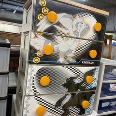 4段収納　No.9359　収納ケース　ポケモン　【リサイクルショップどりーむ天保山店】の画像