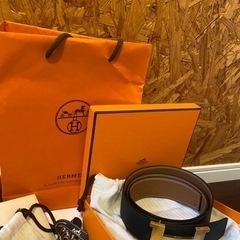 エルメス　リバーシブルベルト　　レディース
