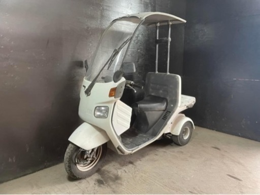 ★お支払い総額3.8万円★買取強化中！どんな車両も1万円～保証します！ ホンダ ジャイロキャノピー TA02 2ストジャイロ！フロントカゴ！カスタムベースにも♪