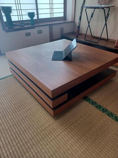 高級無垢ローテーブル