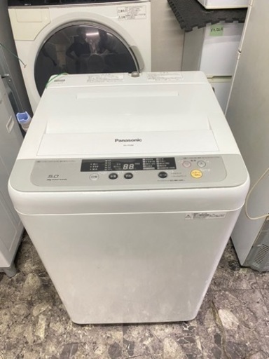 北九州市内配送無料　保証付き　パナソニック Panasonic NA-F50B8-S [全自動洗濯機（5.0kg） シルバー]