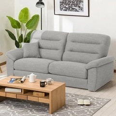 【8月中受付】３人掛けソファ NポケットA12 ミドルグレーの画像