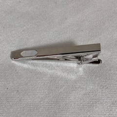 日本製　真鍮　白蝶貝のカフスとピンの画像