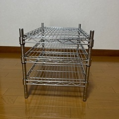 アイリスオーヤマ　アルミラックの画像