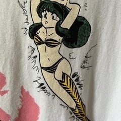 【ワンコイン】UT 　ユニクロ　綿100%  白Tシャツ　未使用品　うる星やつら　タイガーマスクの画像