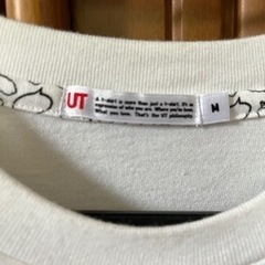 【ワンコイン】UT 　ユニクロ　綿100%  白Tシャツ　未使用品　うる星やつら　タイガーマスクの画像