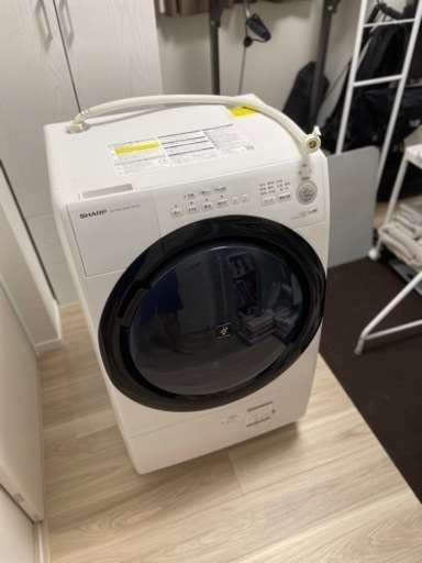 ドラム式洗濯機 SHARP ES-S7E-WR