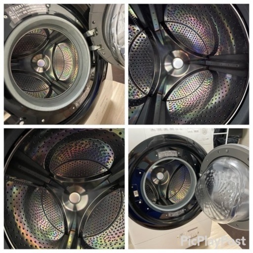 ドラム式洗濯機 SHARP ES-S7E-WR
