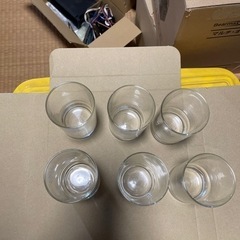 昭和レトロ　非売品サントリーオリジナルグラス　6客新品未使用の画像
