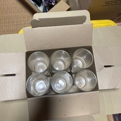 昭和レトロ　非売品サントリーオリジナルグラス　6客新品未使用の画像
