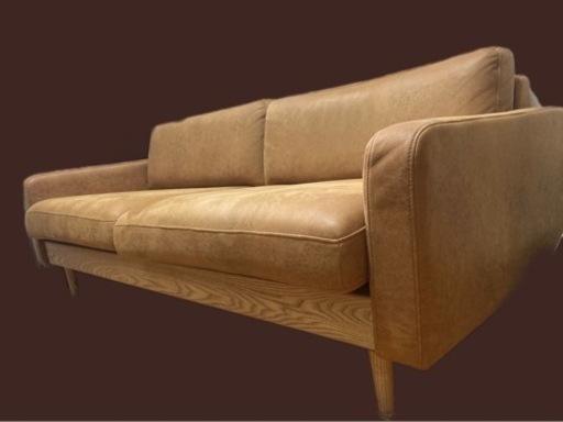 クラッシュゲート フリート ３人掛けソファ