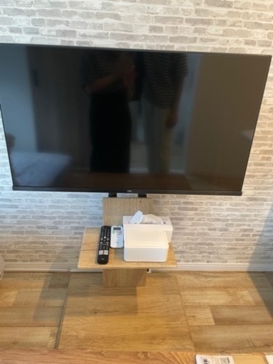 テレビ テレビ台 壁掛け風