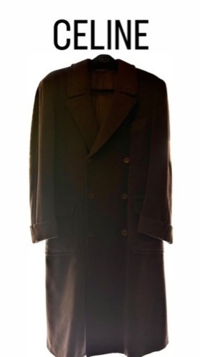 CELINE ダブルチェスターコート