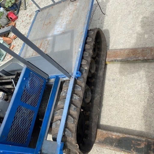 自作運搬車5馬力動作品