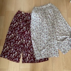 ワイドパンツ　美品