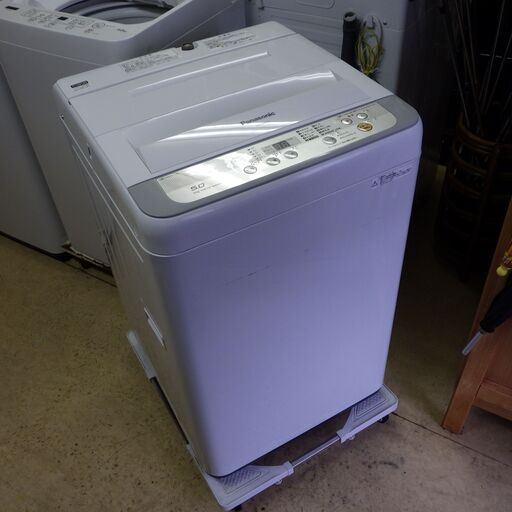 2017年製 パナソニック 全自動洗濯機 5kg 配達設置対応/1カ月保証 Panasonic NA-F50B10