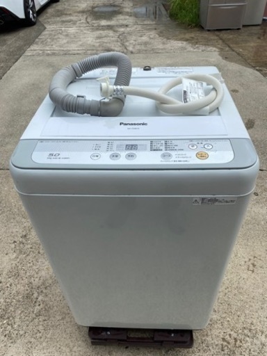 パナソニック　洗濯機　NA-F50B10　2017年製　5.0k●AA08W003