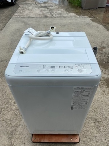 パナソニック　洗濯機　NA-F60B13　2020年製　6.0k●AA08W004