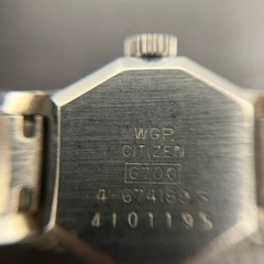 シチズン腕時計　ヴィンテージの画像