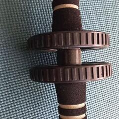 プッシュアップバー、腹筋ローラー　セットの画像