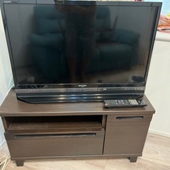 SHARP32型テレビ　テレビ台