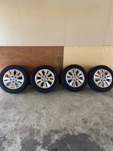 値下げ　ホンダ純正　ホイール　タイヤ　ステップワゴン　114.3 205/60r16