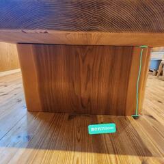 更なる値下げ！杉無垢板テーブル KanademonoSugiTopboard_R2bevel