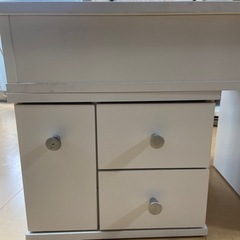 ドレッサー　鏡　棚　化粧　メイクの画像