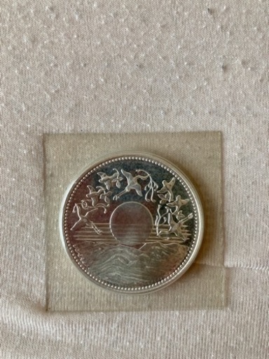 天皇陛下御在位60年記念1万円銀貨　プルーフ硬貨　ブリスターパック入り