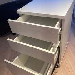 ニトリ ワゴン プレフェ 40 ホワイトの画像