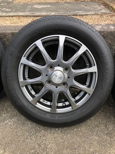 夏タイヤ中古（アルミホイール付き）