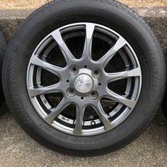 夏タイヤ中古（アルミホイール付き）