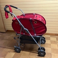 ペット　キャリー　乳母車型