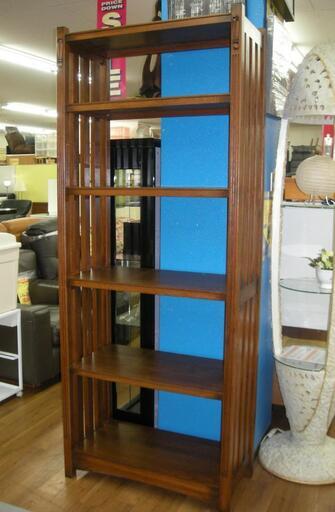 R439 展示品 天然木 本棚 ブックシェルフ オーク アンティークリ