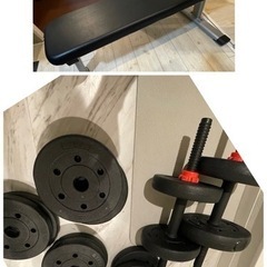 ベンチプレス　ベンチプレスセット　トレーニング　ダンベル　筋肉　