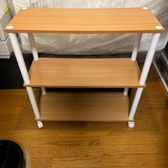 キャスター付　棚　ラック