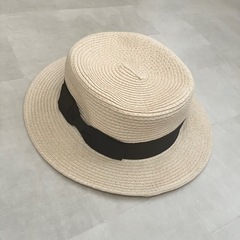 【お譲りします】麦わら帽子　カンカン帽