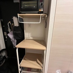 キッチンラック高さ130cmの画像