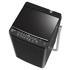 【和歌山市プレミアム商品券使用可能】【スタイリッシュなマットブラック！】新品　ハイセンス 5．5kg全自動洗濯機 マットブラック HWG55E2K　メーカー保証付きの画像