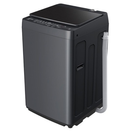 【和歌山市プレミアム商品券使用可能】【スタイリッシュなマットブラック！】新品　ハイセンス 5．5kg全自動洗濯機 マットブラック HW