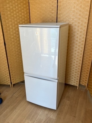 【引取】シャープ プラズマクラスター ノンフロン冷凍冷蔵庫 SJ-PD14A-C 137L 2015年製