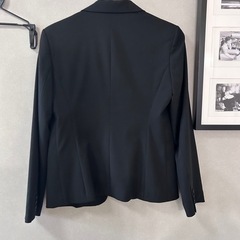 【美品】就活用　ブラックスーツ　11号の画像