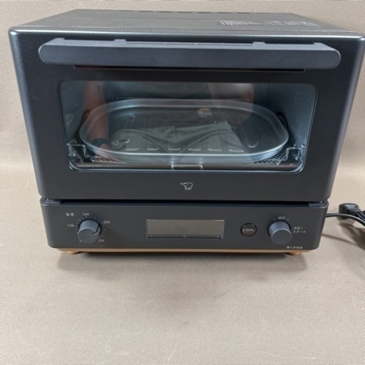 【未使用品】ZOJIRUSHI STAN オーブントースター EQ-FA22-BA マイコン ブラック