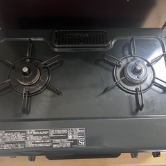 パロマ　都市ガス用ガスコンロ　2口 
