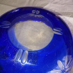 切子細工のサラダボウルの画像