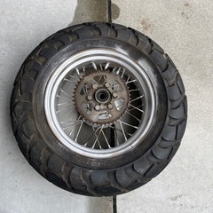 tw200 リヤホイール