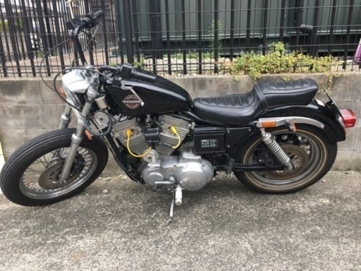 希少車足つき抜群　ハーレー　XL883ハガー