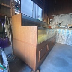 アンティーク　ショーケースの画像