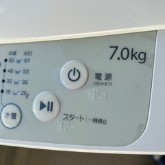HAIER 洗濯機の画像